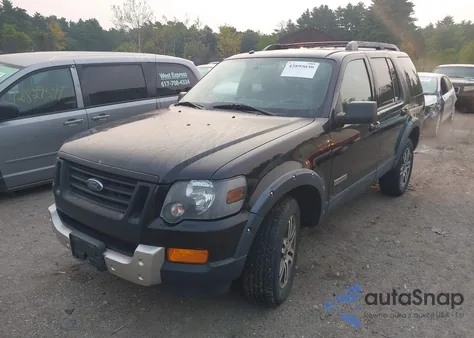 2007 Ford Explorer Xlt из США, поврежденный, VIN 1FMEU73E77UA55022